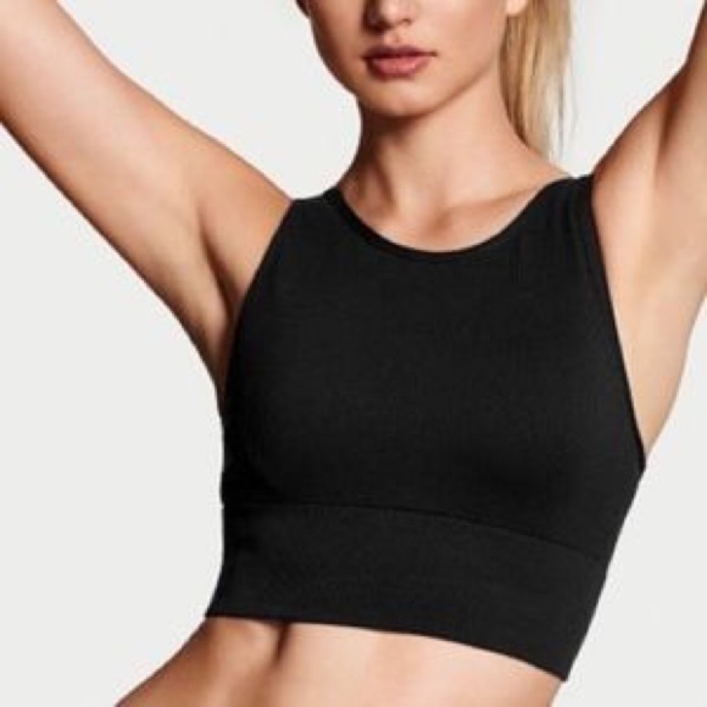 Victorias Secret Sport Seamless Ribbed Small Black